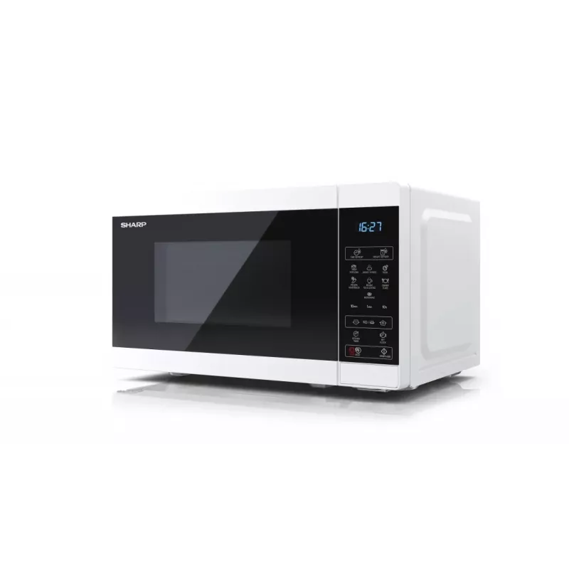 Sharp YC-MS02E-W magnetron zwart, wit solo-magnetron tafelmodel 20 L 800 W