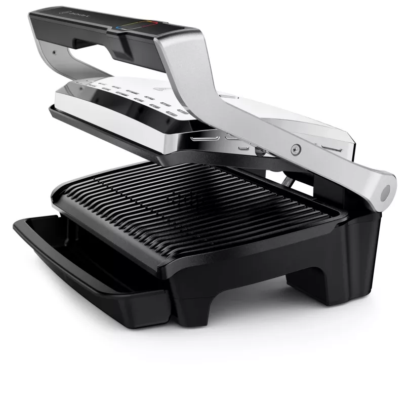 Contactgrill Tefal OptiGrill Elite XL GC760D roestvrij staal 2200W
