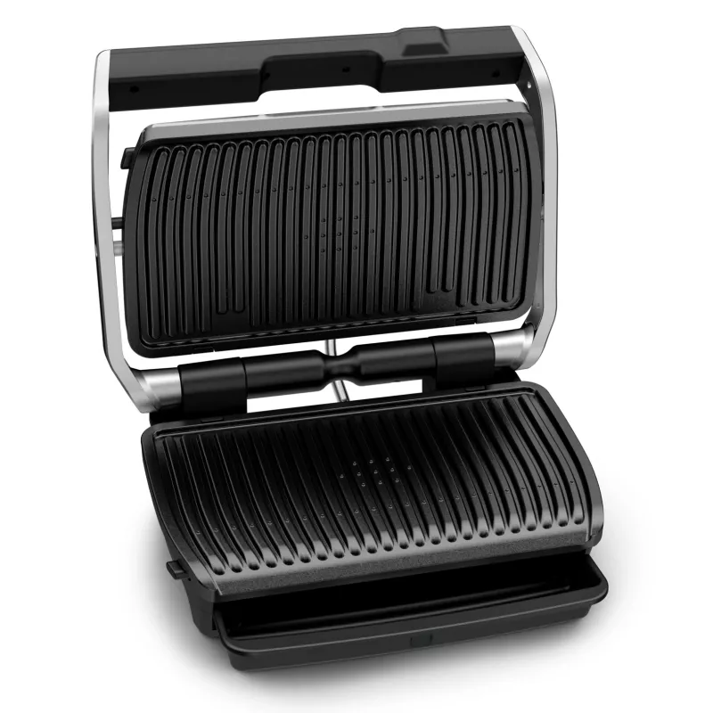 Contactgrill Tefal OptiGrill Elite XL GC760D roestvrij staal 2200W