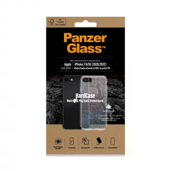 PanzerGlass ® HardCase iPhone SE (2020/2022) | 7 | 8, cover, Apple, Apple - iPhone SE 2022, Apple - iPhone SE 2020, transparant