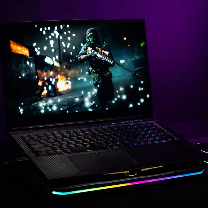 Cooler Master NotePal X150 Spectrum laptopkoeler tot 17 inch, met 4-poorts USB-hub