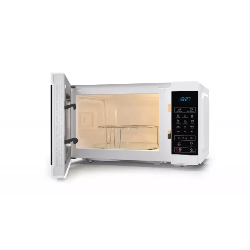 Sharp YC-MG02E-W magnetron blauw, wit tafelmodel 20 L 800 W