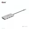 CLUB3D 4-poorts USB-A hub voor USB-C – 10 Gbps snelle overdracht