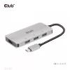 CLUB3D 4-poorts USB-A hub voor USB-C – 10 Gbps snelle overdracht