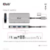 CLUB3D 4-poorts USB-A hub voor USB-C – 10 Gbps snelle overdracht