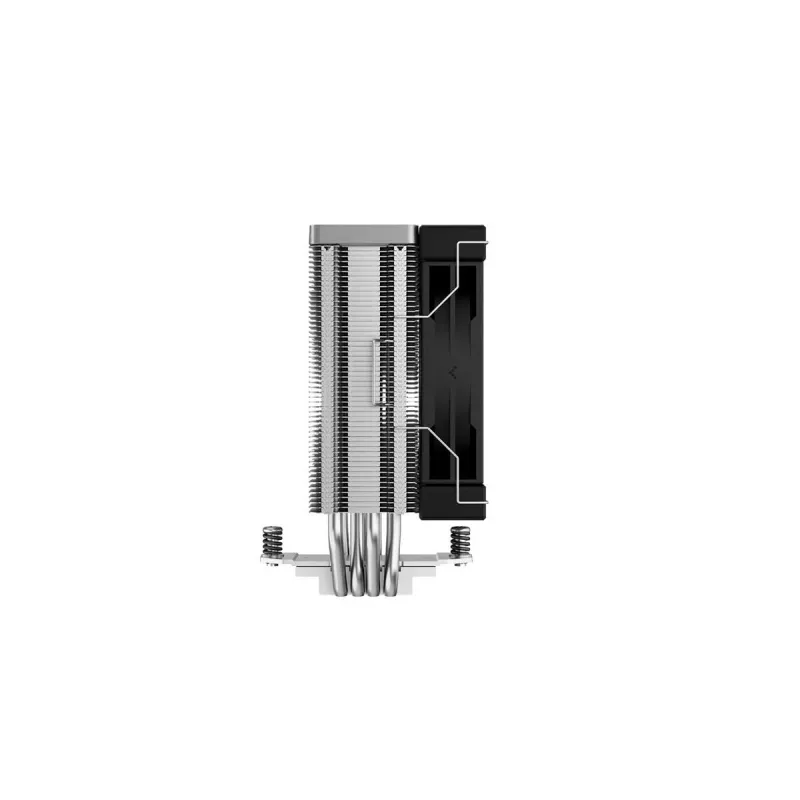 DEEPCOOL CPU-koeler AK400 heatpipe-tower 12 cm – zwart