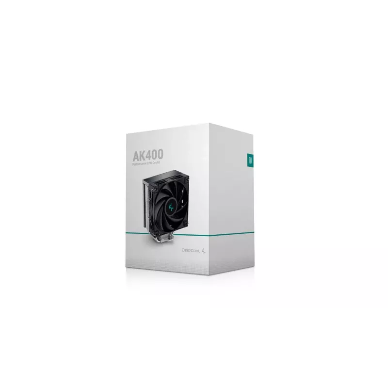DEEPCOOL CPU-koeler AK400 heatpipe-tower 12 cm – zwart