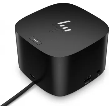 HP Thunderbolt Dock 120W G4, bekabeld, Thunderbolt 4, zwart, Kensington, China, Thailand, Taiwan, zakelijk
