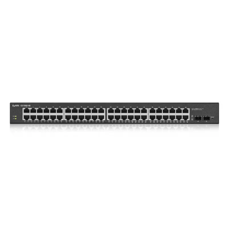 Zyxel GS1900-48-EU0102F netwerkswitch L2 Gigabit Ethernet (10/100/1000) zwart