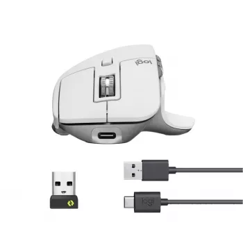 Muis Logitech MX Master 3S Bluetooth lichtgrijs