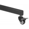 Multimedia-standaard Goobay 59507 zwart staal hoogte 1540 mm