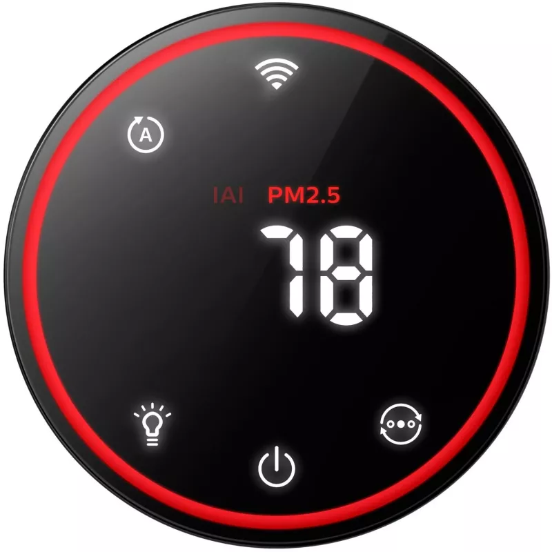 Philips 1000 serie AC1715 78 m² 50 dB 27 W zwart, wit
