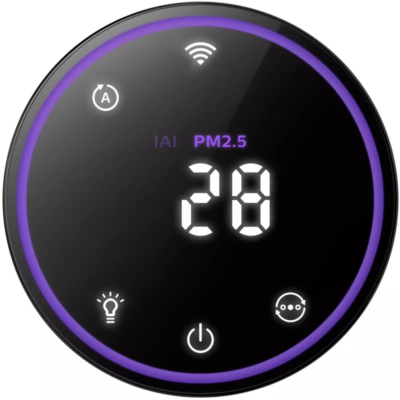 Philips 1000 serie AC1715 78 m² 50 dB 27 W zwart, wit