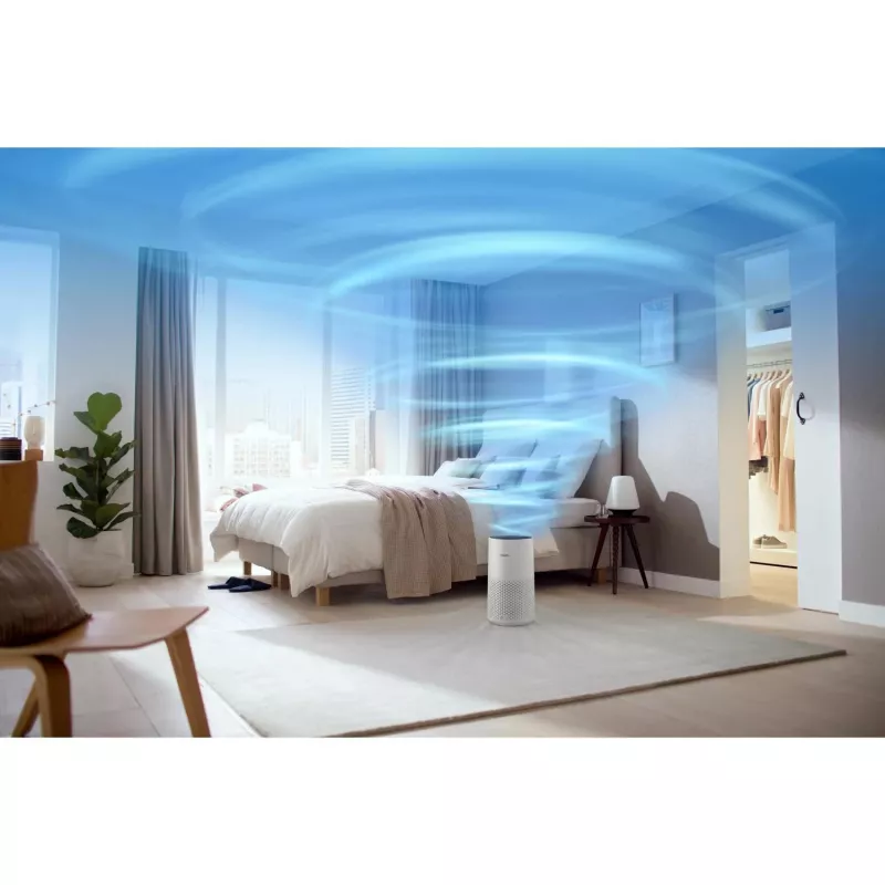 Philips 1000 serie AC1715 78 m² 50 dB 27 W zwart, wit