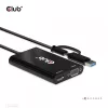 CLUB3D USB Gen1 Type-C/-A naar dual HDMI (4K/30Hz) / VGA (1080/60Hz)