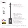 CLUB3D USB Gen1 Type-C/-A naar dual HDMI (4K/30Hz) / VGA (1080/60Hz)