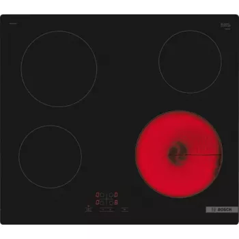 Bosch Serie 4 PKE611BA2E kookplaat zwart inbouw 60 cm keramische kookplaat 4 zones