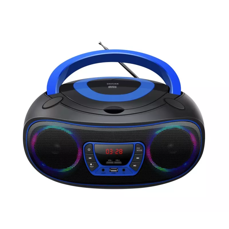 DENVER ELECTRONICS Tcu-212 Bluetooth-boombox Blauw