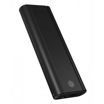 ICY Karton IB-1807MT-C31 SSD-behuizing Zwart M.2