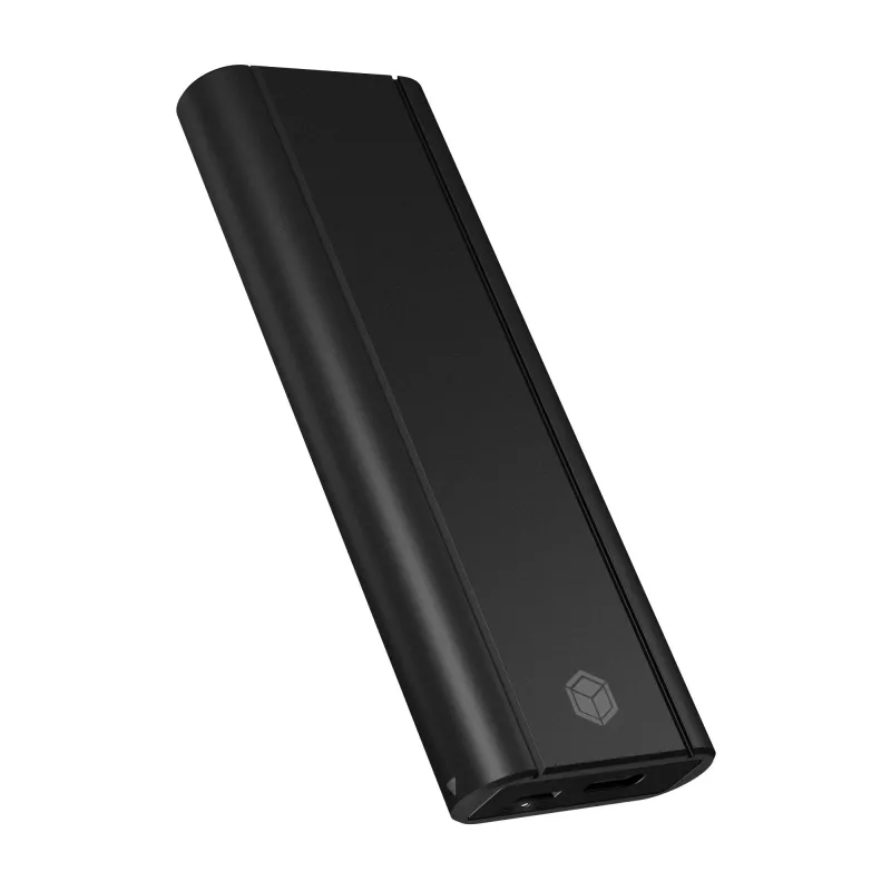 ICY Karton IB-1807MT-C31 SSD-behuizing Zwart M.2
