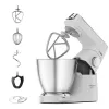 Kenwood Titanium Chef Baker XL Keukenmachine 1200 W 7 L Wit met ingebouwde weegschaal