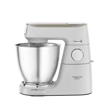 Kenwood Titanium Chef Baker XL Keukenmachine 1200 W 7 L Wit met ingebouwde weegschaal