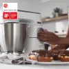 Kenwood Titanium Chef Baker XL Keukenmachine 1200 W 7 L Wit met ingebouwde weegschaal