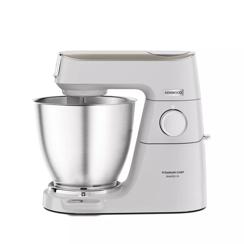 Kenwood Titanium Chef Baker XL Keukenmachine 1200 W 7 L Wit met ingebouwde weegschaal
