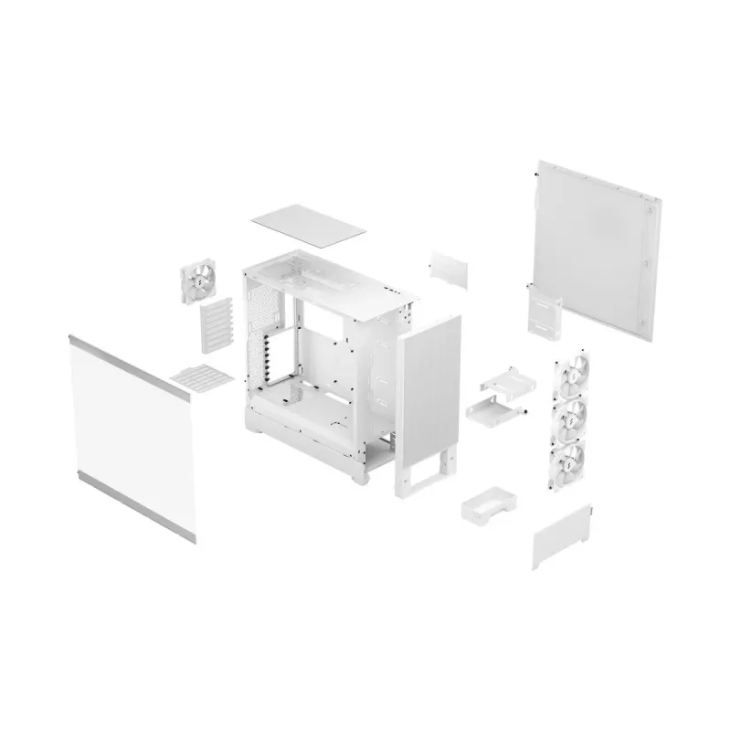 FRACTAL DESIGN Fractal Design Pop XL Air RGB Wit TG Clear Tint