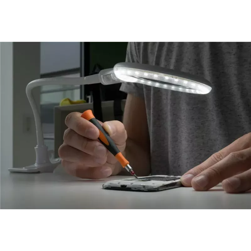 Goobay LED-loepelamp met standaard en klem 6 W Vergroting 1.75x