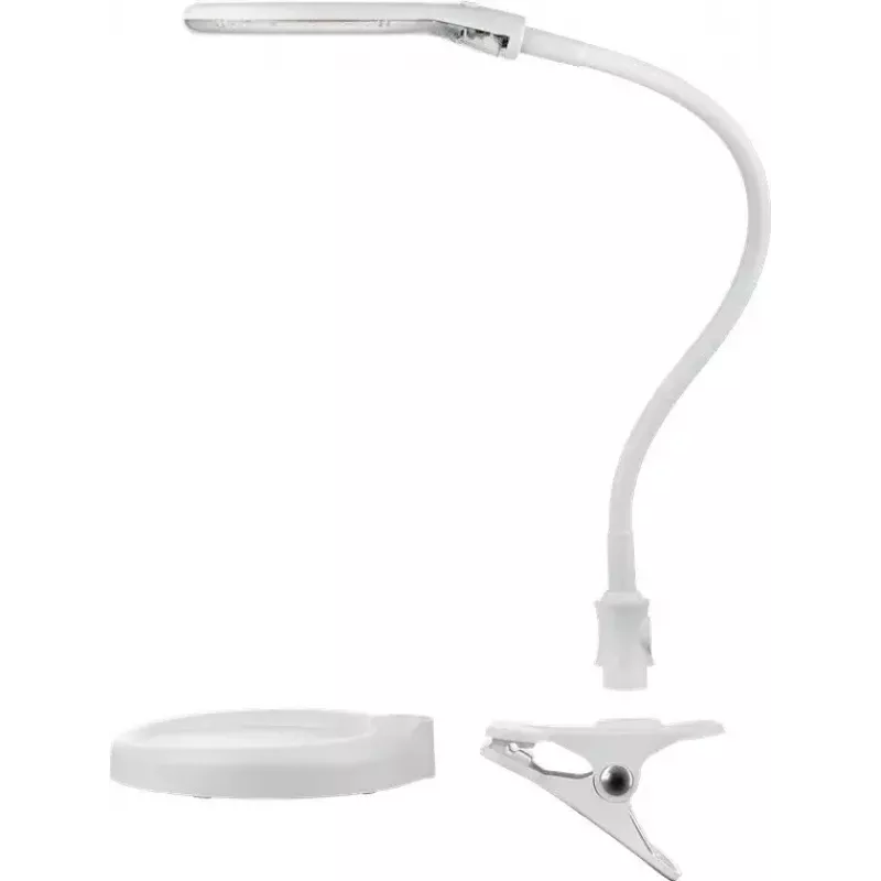 Goobay LED-loepelamp met standaard en klem 6 W Vergroting 1.75x