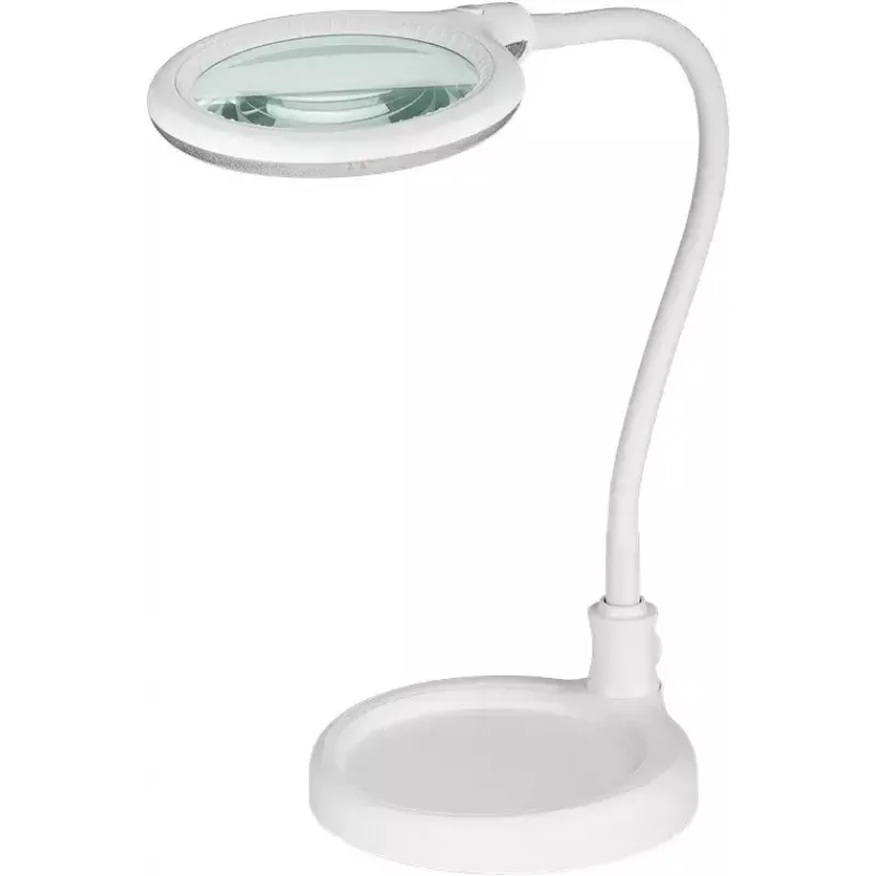 Goobay LED-loepelamp met standaard en klem 6 W Vergroting 1.75x