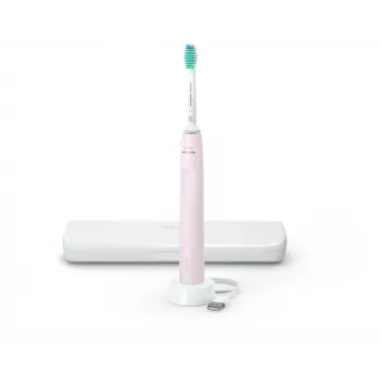 Philips 3100 Series HX3673/11 Sonic elektrische tandenborstel met etui - Roze