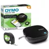 DYMO LetraTag 200B Bluetooth Labelprinter | Compacte labelprinter | Verbindt via draadloze Bluetooth-technologie met iOS en Android | Inclusief 1 wit papieren etiketlint | Zwart