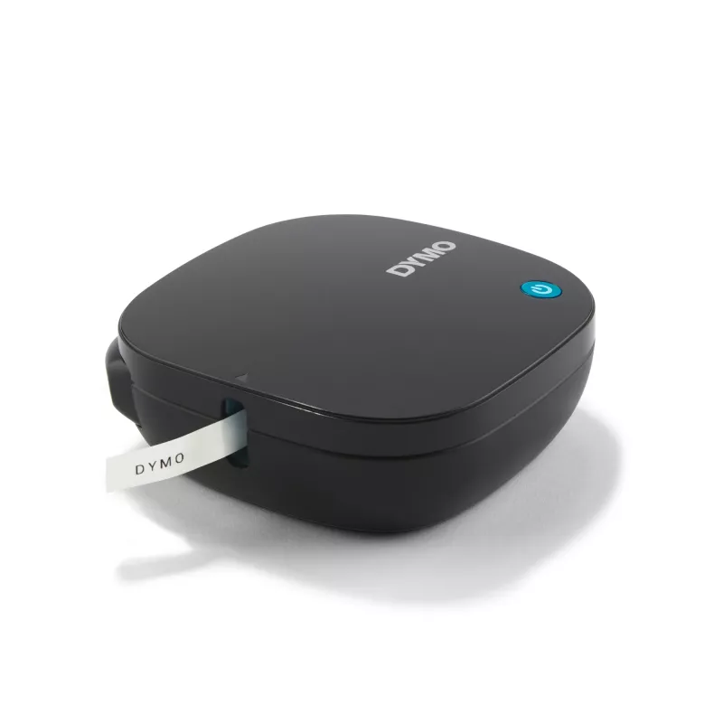 DYMO LetraTag 200B Bluetooth Labelprinter | Compacte labelprinter | Verbindt via draadloze Bluetooth-technologie met iOS en Android | Inclusief 1 wit papieren etiketlint | Zwart