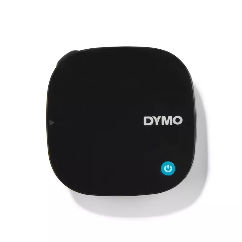 DYMO LetraTag 200B Bluetooth Labelprinter | Compacte labelprinter | Verbindt via draadloze Bluetooth-technologie met iOS en Android | Inclusief 1 wit papieren etiketlint | Zwart