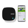 DYMO LetraTag 200B Bluetooth Labelprinter | Compacte labelprinter | Verbindt via draadloze Bluetooth-technologie met iOS en Android | Inclusief 1 wit papieren etiketlint | Zwart