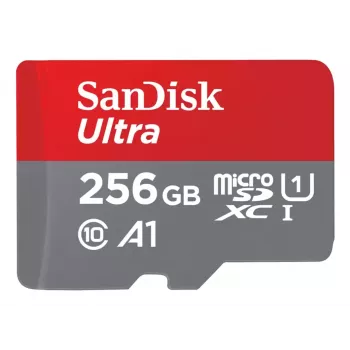 WESTERN DIGITAL SanDisk Ultra micro SDXC 256GB plus SD-adapter 150MB/s A1 Class 10 UHS-I