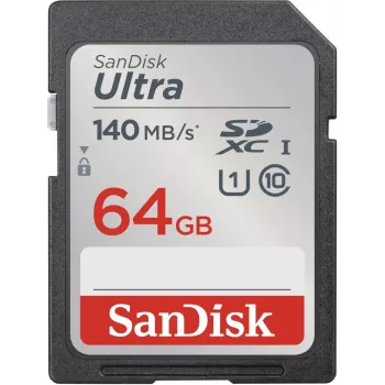 WESTERN DIGITAL SanDisk Ultra 64 GB SDXC-geheugenkaart 140 MB/s