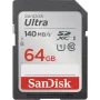 WESTERN DIGITAL SanDisk Ultra 64 GB SDXC-geheugenkaart 140 MB/s