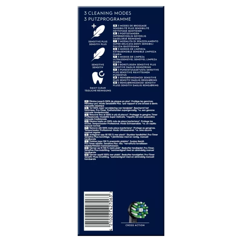 Oral-B Vitality Pro roterende tandenborstel voor volwassenen zwart