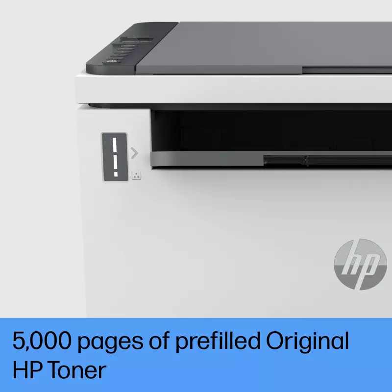 HP LaserJet Tank MFP 2604dw printer, laser, monochroom printen, 600 x 600 DPI, A4, direct printen, grijs