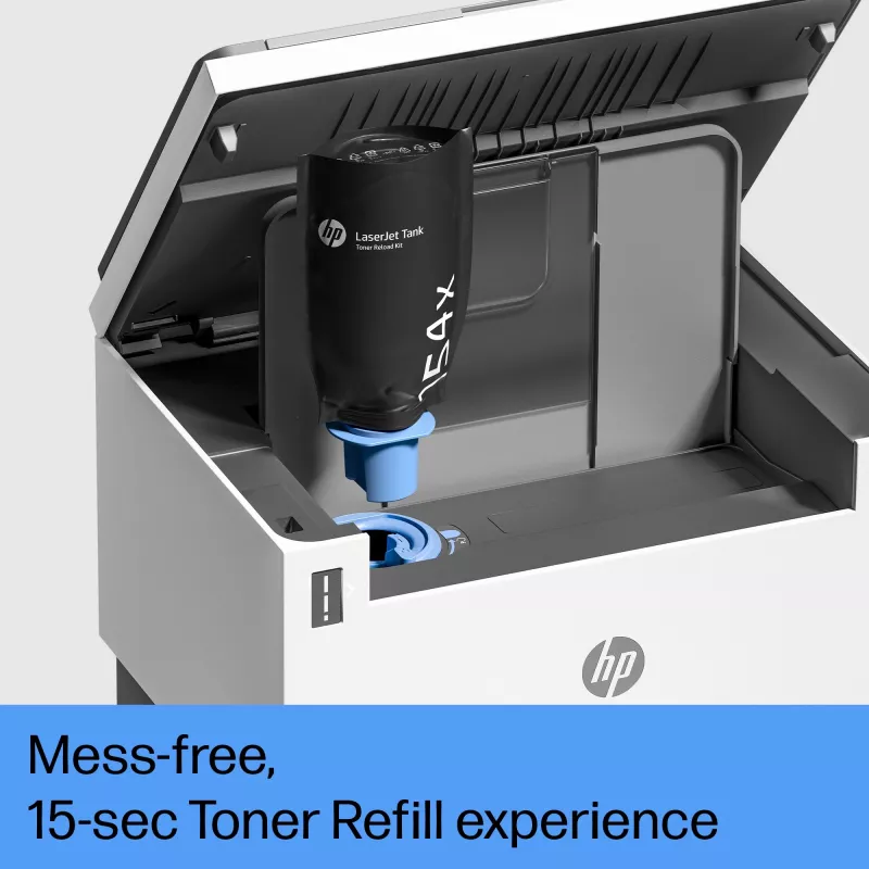 HP LaserJet Tank MFP 2604dw printer, laser, monochroom printen, 600 x 600 DPI, A4, direct printen, grijs