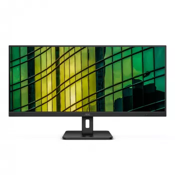 AOC E2 U34E2M/BK computermonitor 86,4 cm (34 inch) 3440 x 1440 pixel UltraWide Quad HD LED zwart