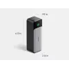 Draagbare lader Anker 737 (A1289011) – 24000 mAh, 140 W, 2× USB-C + 1× USB-A, zilver/zwart