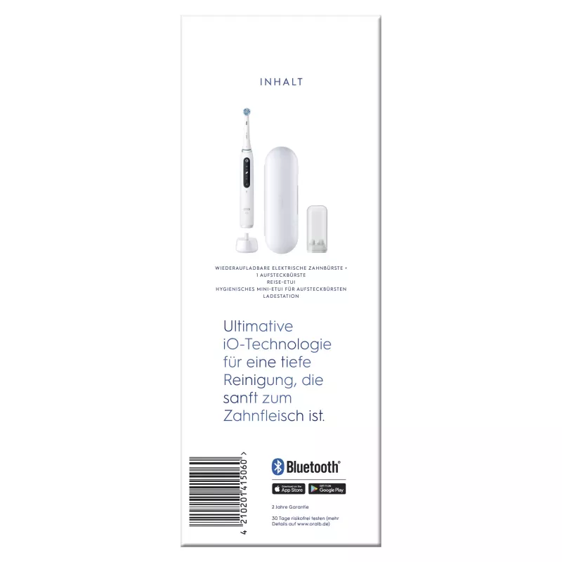 Oral-B iO Series 5 roterend-oscillerende tandenborstel voor volwassenen wit