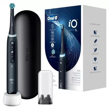 Oral-B iO Series 5 vibrerende tandenborstel voor volwassenen zwart