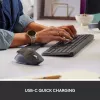 LOGITECH MX Keys Combo For Business Gen 2 - Graphite - Pan Nordic