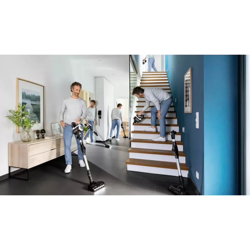 Bosch BCS711XXL accu-stofzuiger/elektroborstel droog reinigen zakloos 0,3 l wit 3 Ah