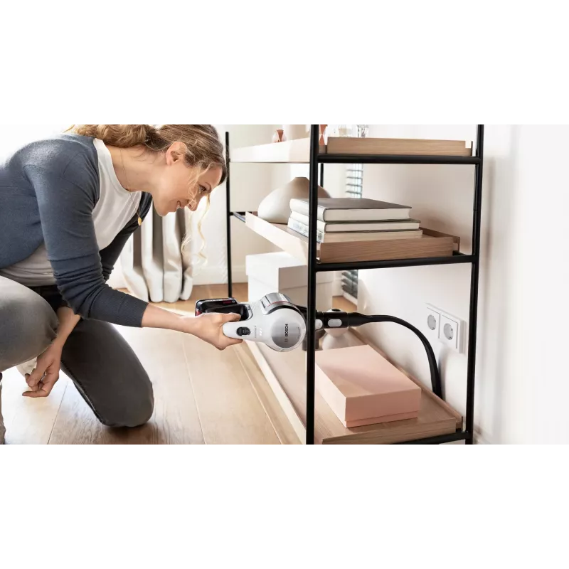 Bosch BCS711XXL accu-stofzuiger/elektroborstel droog reinigen zakloos 0,3 l wit 3 Ah